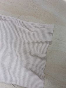Ribbed Turtleneck with Lace Detail