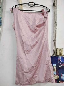 Satin Backless Party Dress