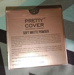 Pretty cover pro filter soft matte compact