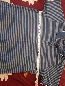 Men's Striped Polo T-Shirt