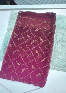 Stunning Ombre Embellished Saree