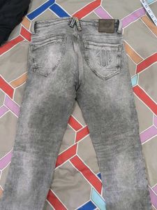 Original Ed Hardy Men's Grey Acid Wash Jeans