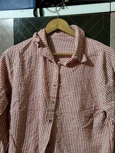 Red White Checkerd Shirt