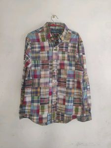 Ralph Lauren Patchwork Button-Down Shirt