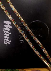 Colorful Gemstone Anklet