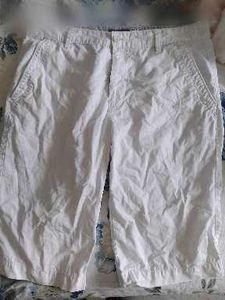 Men's White Chino Shorts