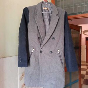 Stylish Double-Breasted Women's &amp; Man Coat