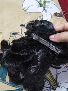Black Hair Bun Extension