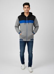 Stylish Full-Zip Hoodie