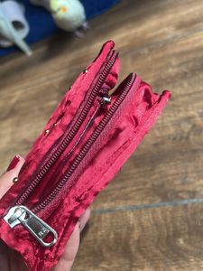 Small Jewelry Organizer cum Pouch