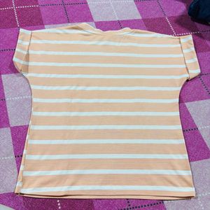 Striped Graphic T-Shirt