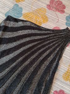Sparkly One-Shoulder Top