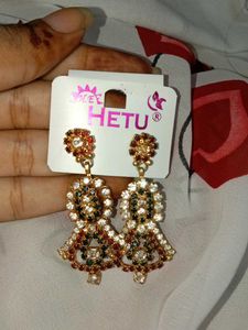 HETU Earrings with Stones