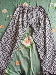 Stylish Grey Kurta with White Print