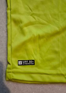quick dry sports Lime Green T-Shirt