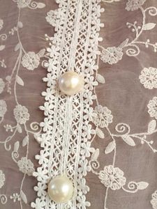 Organza Lace Kurta with Floral Embroidery