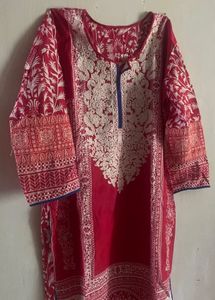 Red Ethnic Kurta ❤️
