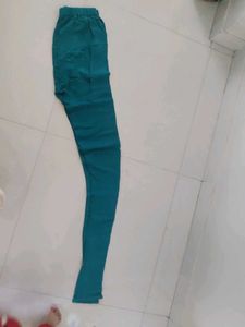 Teal Ethnic Pants