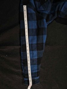 Dickies Men's Blue Plaid Flannel Jacket
