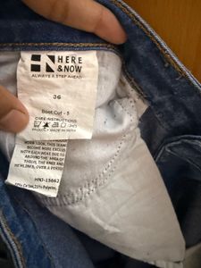 HERE&amp;NOW Women Blue Bootcut Jeans