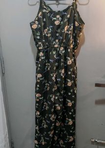 Chic Floral Print Jumpsuit