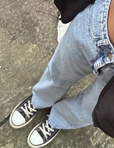 Light Wash Wide Leg Jeans