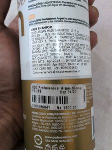 QOD Professional Argan Shampoo New