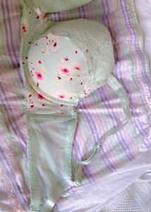very beautiful lace detail lingerie set