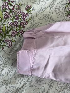 Pastel Lavender &amp; Grey Lightweight Hooded Jacket