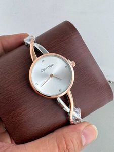 Calvin Klein Two-Tone Bangle Watch