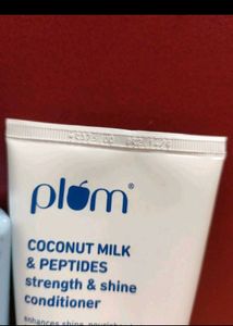 Plum Coconut Milk Shampoo &amp; Conditioner Set