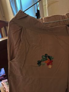 Embroidered shirt and Pant Set