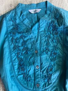 embroidery beads stone shirt