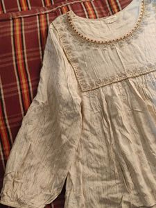 Embroidered Cotton Fabulous Top