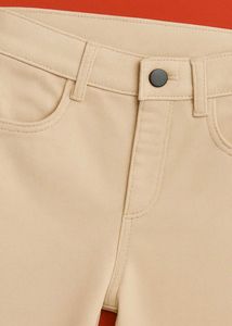 Go Colors Beige Jeggings
