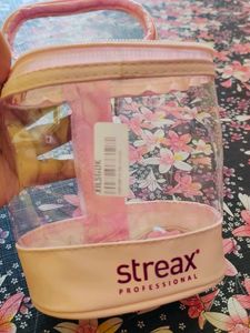 Cute Pink Travel Makeup Bag