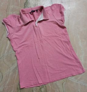 Pink Polo T-Shirt
