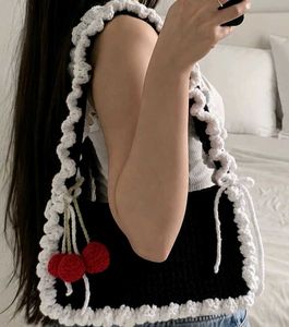 Crocheted Cherry Bag