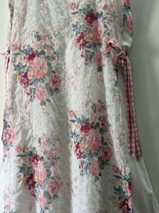 Floral Print Sleeveless Dress