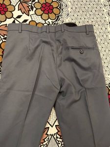 Men's Grey Formal Trousers