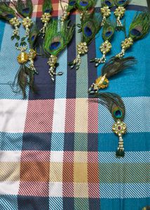 kundan and morpankh brooche for  baraat swagat