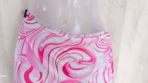 Y2K multi colour skirt