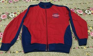Men's Red & Blue Track Jacket