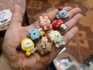 Cute BT21 Charms Set