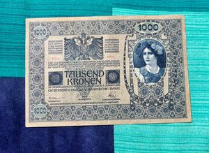 1000 Kronen Austria Hungary Very Old Rare