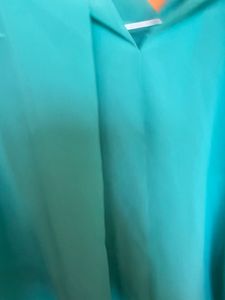 High Neck Sea Green Top