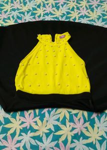 KDO Yellow /Black Dress