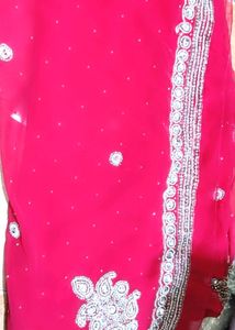 Stone Work Saree