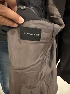 J. Ferrar 100% Wool Formal Suit Set | Blazer + Tro