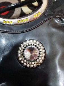 Elegant Black Handbag Set